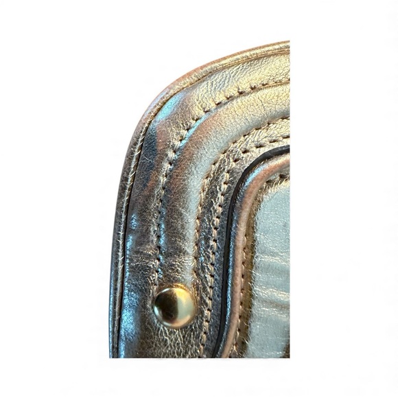 Juicy Couture Metallic Gold Wristlet - Picture 4 of 5